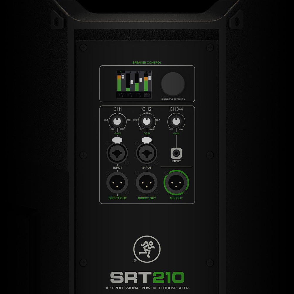 Mackie SRT210 10-inch 1600-watt Professional Powered Loudspeaker