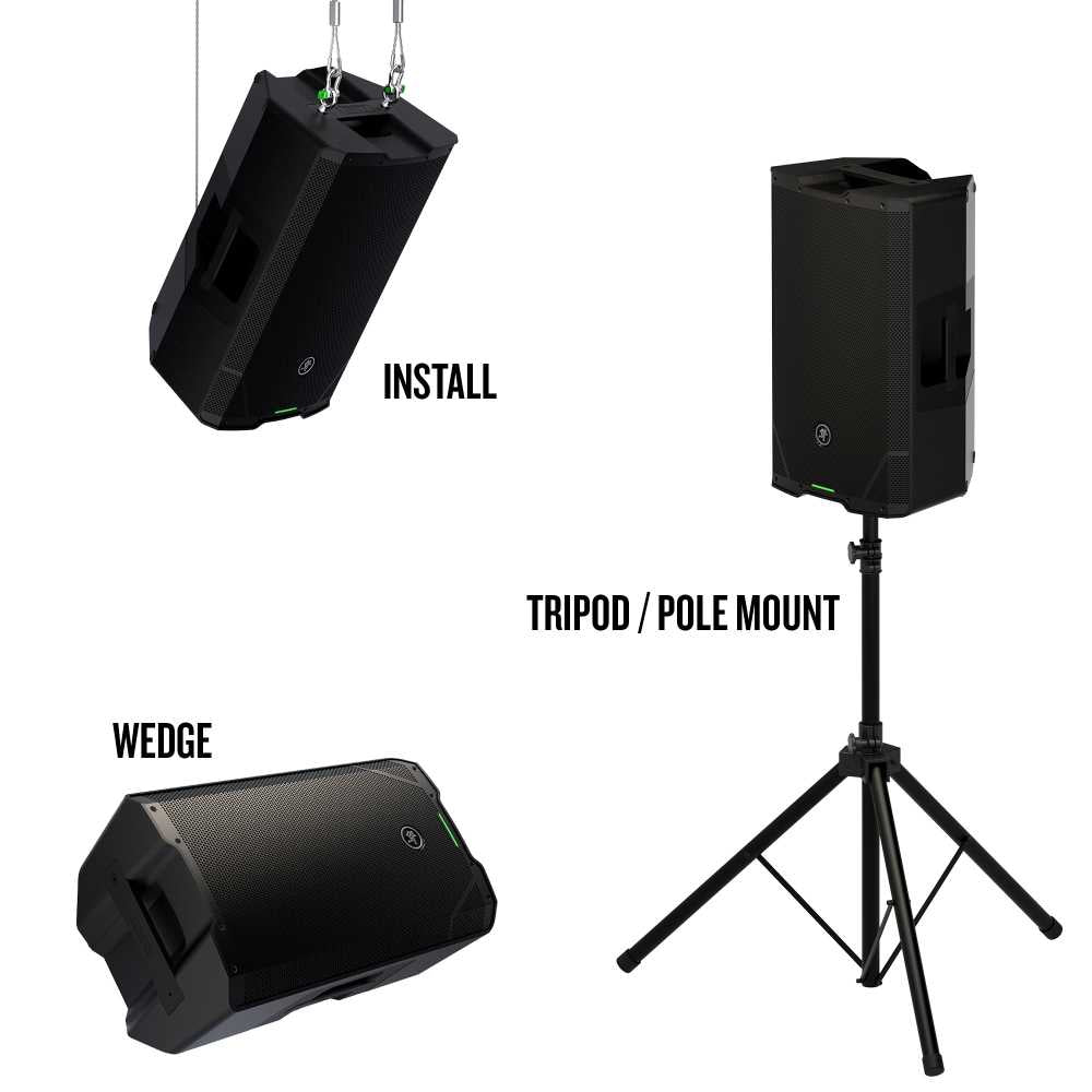 Mackie SRT210 10-inch 1600-watt Professional Powered Loudspeaker