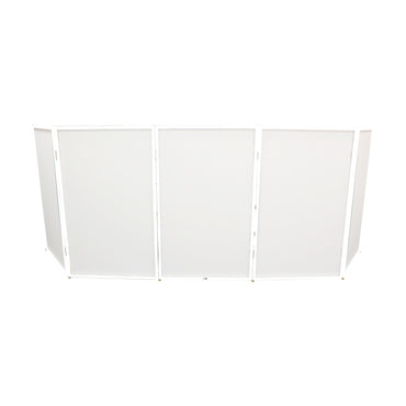 ProX XF-5X3048 5 Panel Black Frame DJ Facade W-Stainless Quick Release 180 Deg. Hinges
