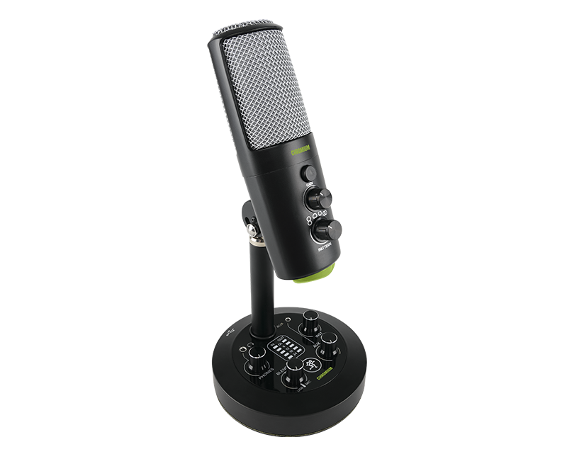 Mackie Chromium USB Condenser Microphone w/ 2-Channel Mixer