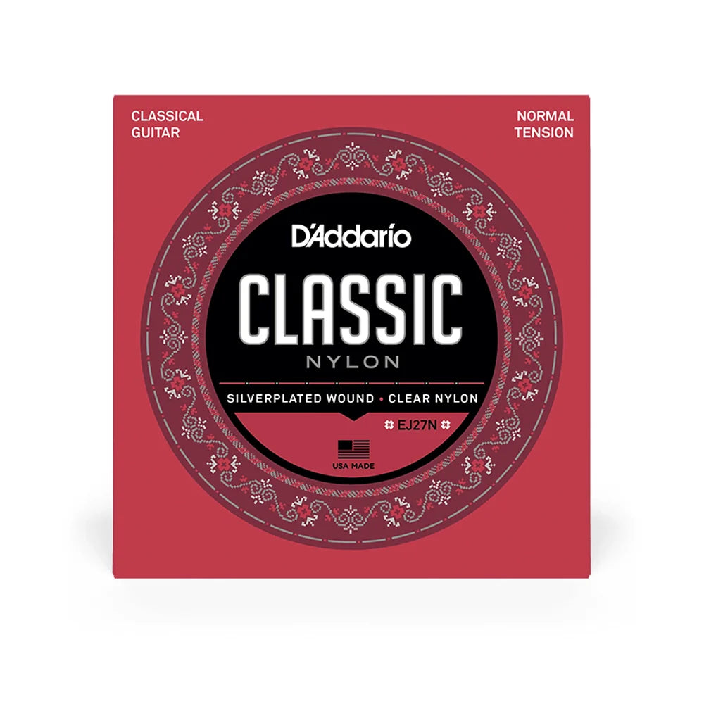 D’Addario EJ27N Classical Guitar Strings Nylon Normal Tension