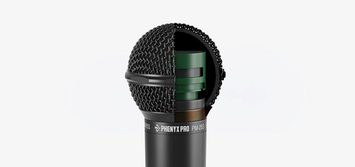 Phenyx Pro PM-25 Dynamic Cardioid Vocal Microphone