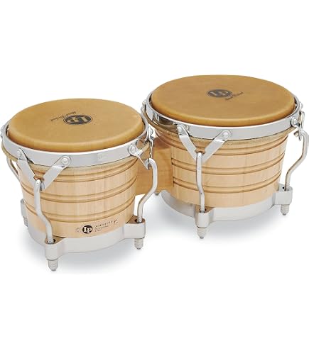 LP LP201A-3 Wood Bongo