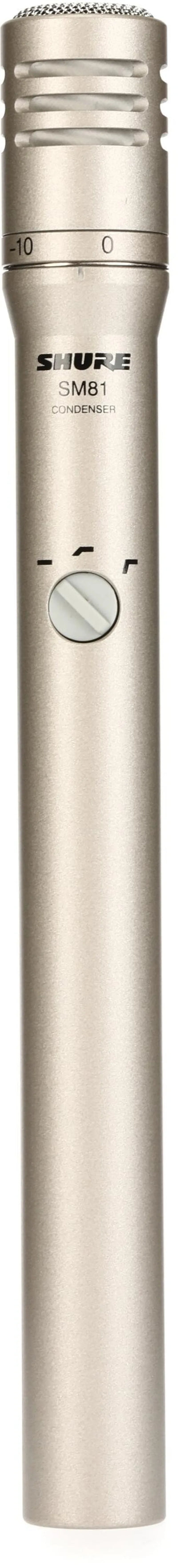 Shure SM81 Small-diaphragm Condenser Microphone