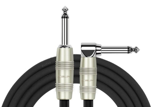 Kirlin 1/4 Angle Instrument Cable 6ft