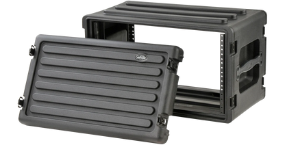 SKB Cases 6U Shallow Rack Case w/ Steel Rails 1SKB-R6S