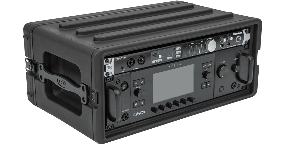 SKB Cases 4U Shallow Rack Case w/ Steel Rails 1SKB-R4S