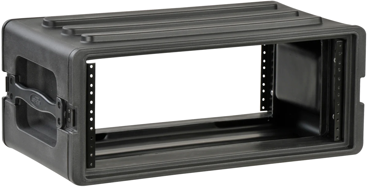 SKB Cases 4U Shallow Rack Case w/ Steel Rails 1SKB-R4S
