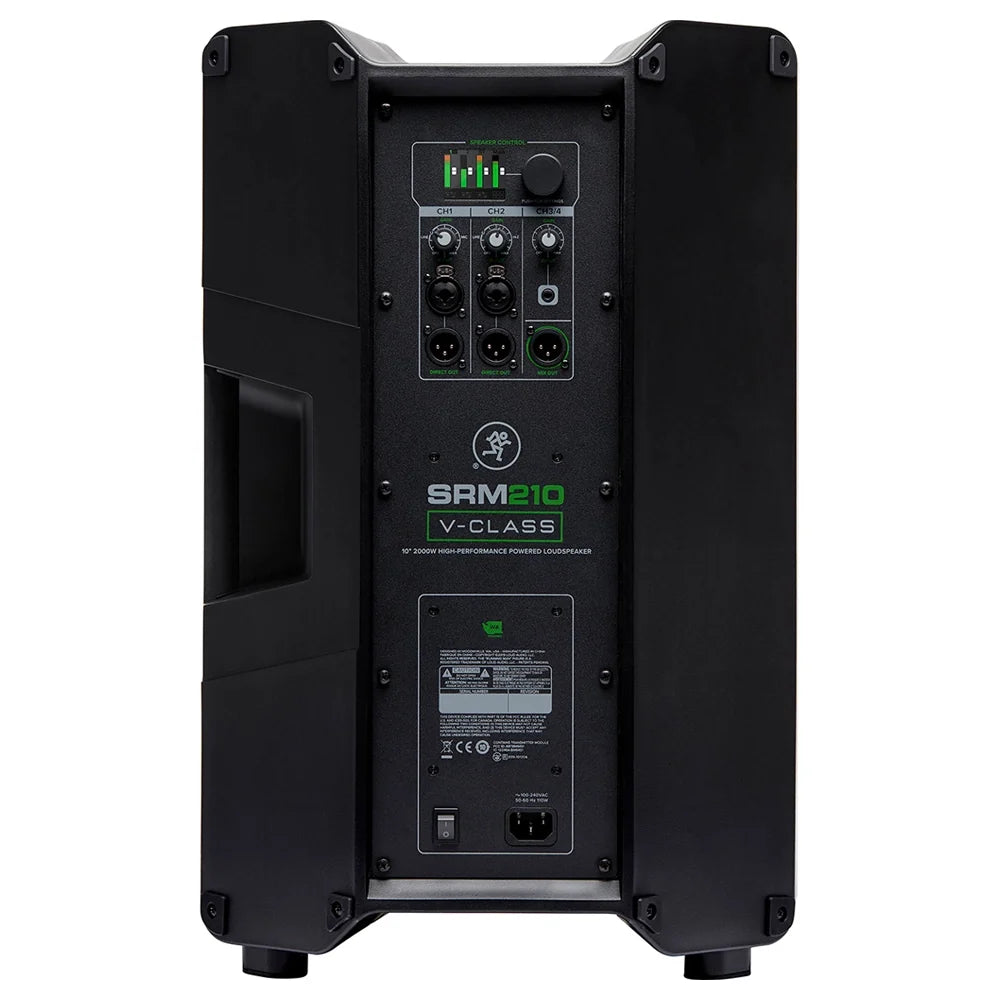 Mackie SRM210 V-Class 2000W 10 inch Powered Speaker
