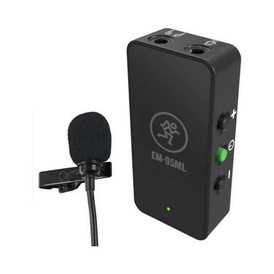Mackie EM-95ML Movile Lavalier Microphone w/ In-Line Amplifier