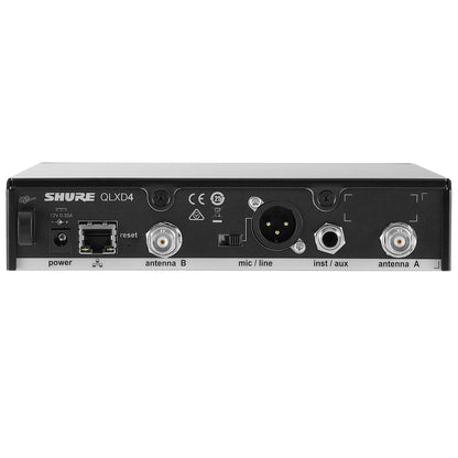 Shure QLXD24/SM58 Digital Wireless Handheld Microphone System - G50 Band
