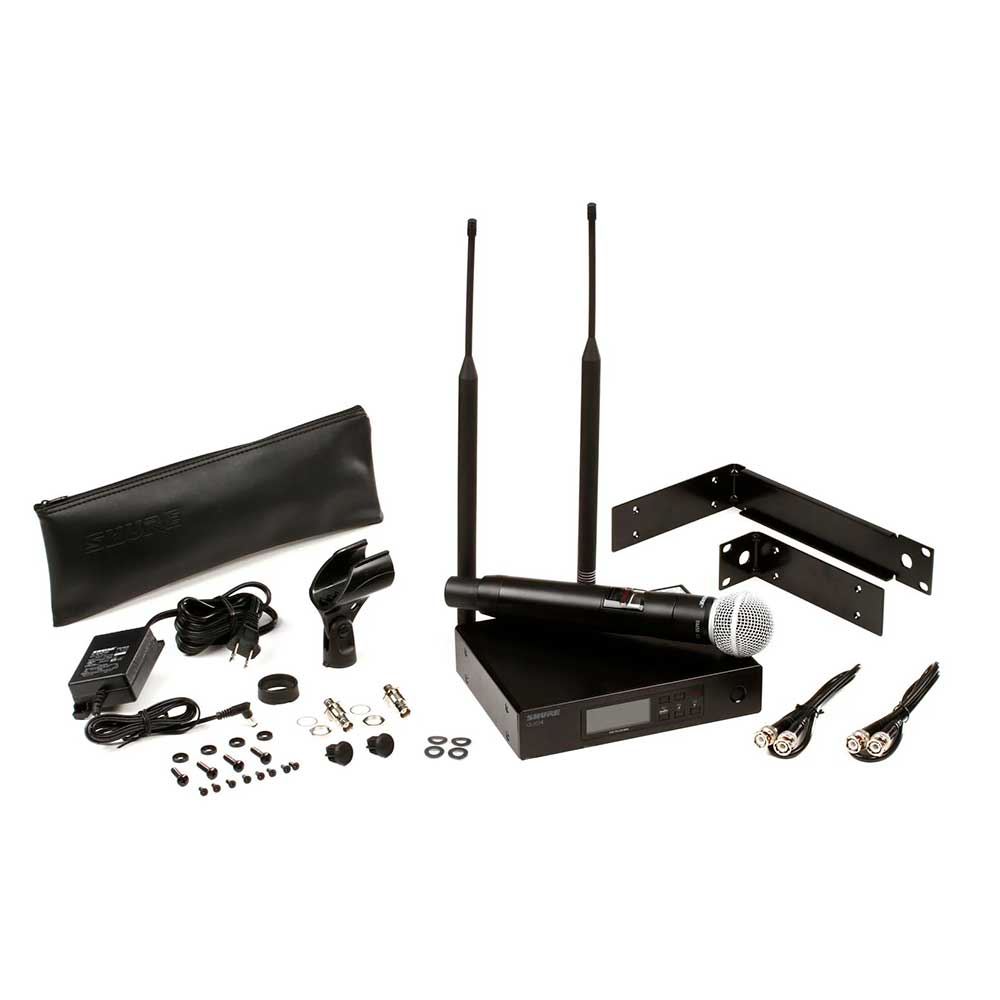 Shure QLXD24/SM58 Digital Wireless Handheld Microphone System - G50 Band