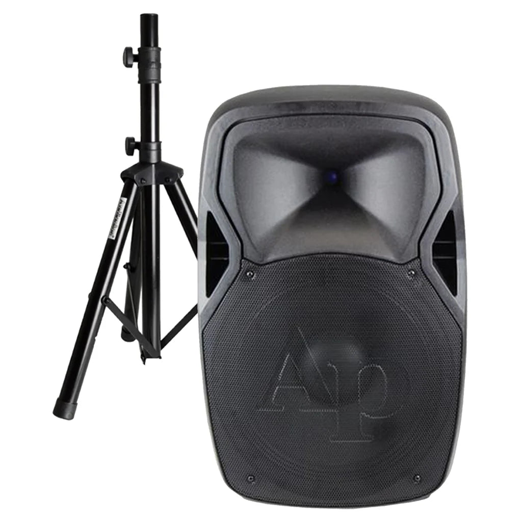 Audiopipe DJAP-1562P-CMB 15” Professional Passive Loudspeaker W/Stand