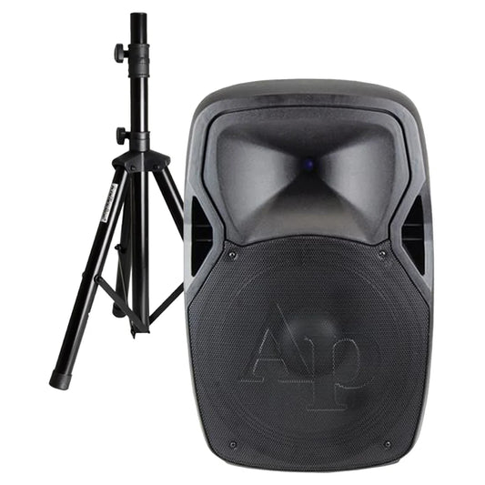 Audiopipe DJAP-1562P-CMB 15” Professional Passive Loudspeaker W/Stand