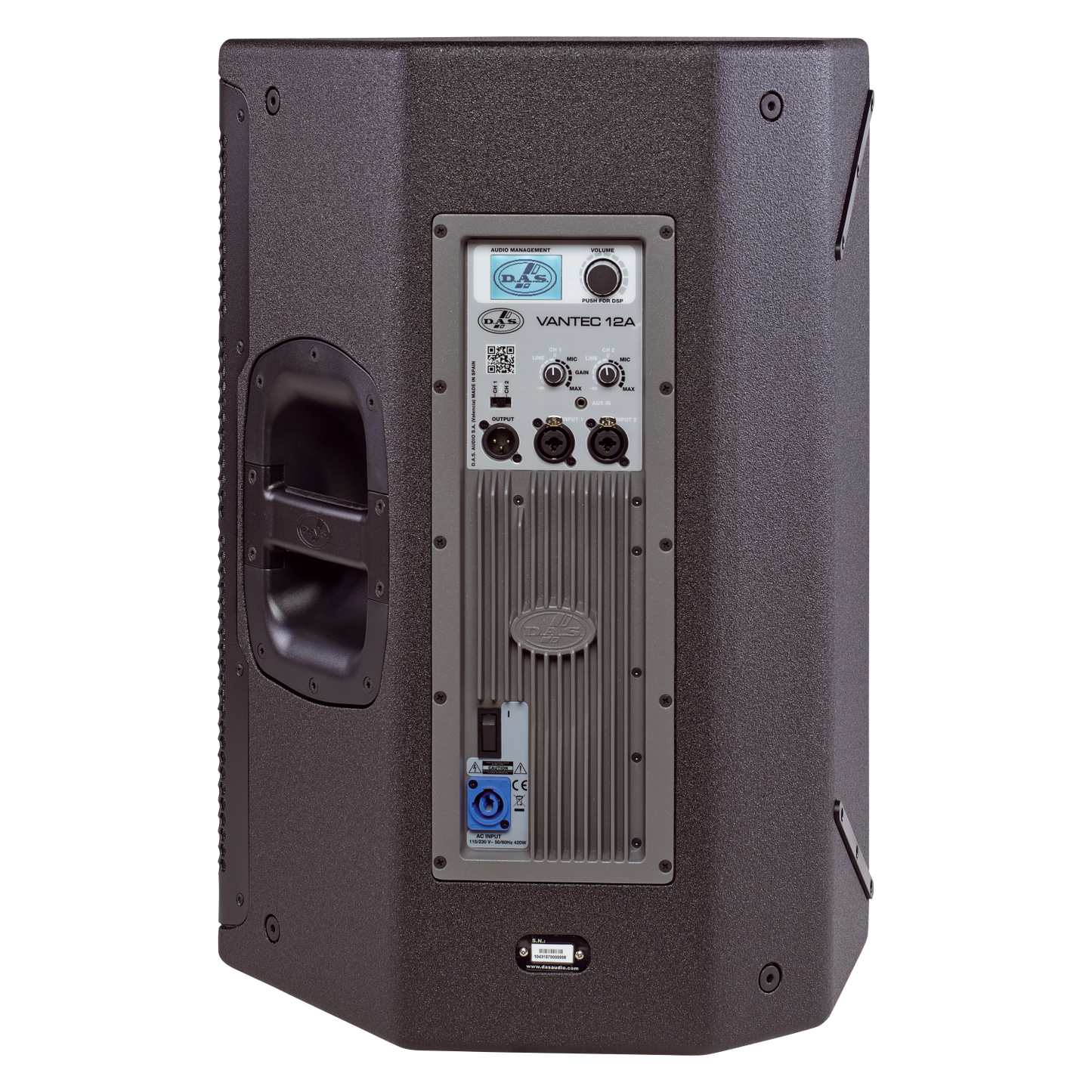 D.A.S. Audio Vantec 12A - Powered 12" Full-Range 2-Way Loudspeaker with Bluetooth