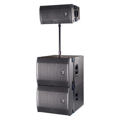 D.A.S. Audio Vantec-20A 2-Way 12" 1500W Powered Curved Source Line Array Speaker Module with DSP and Bluetooth (Single)