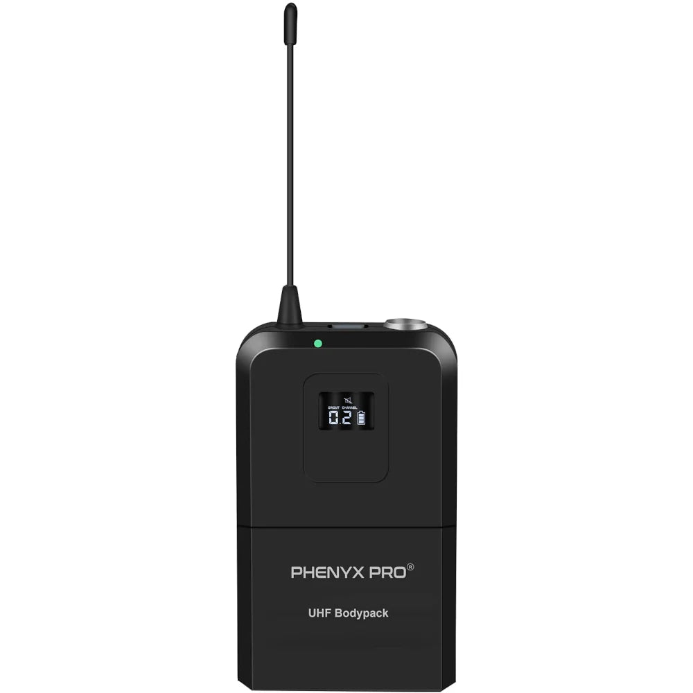 Phenyx Pro PWB-7 UHF Wireless Bodypack Transmitter for PTU-71/7000/6000 (Bodypack Only)