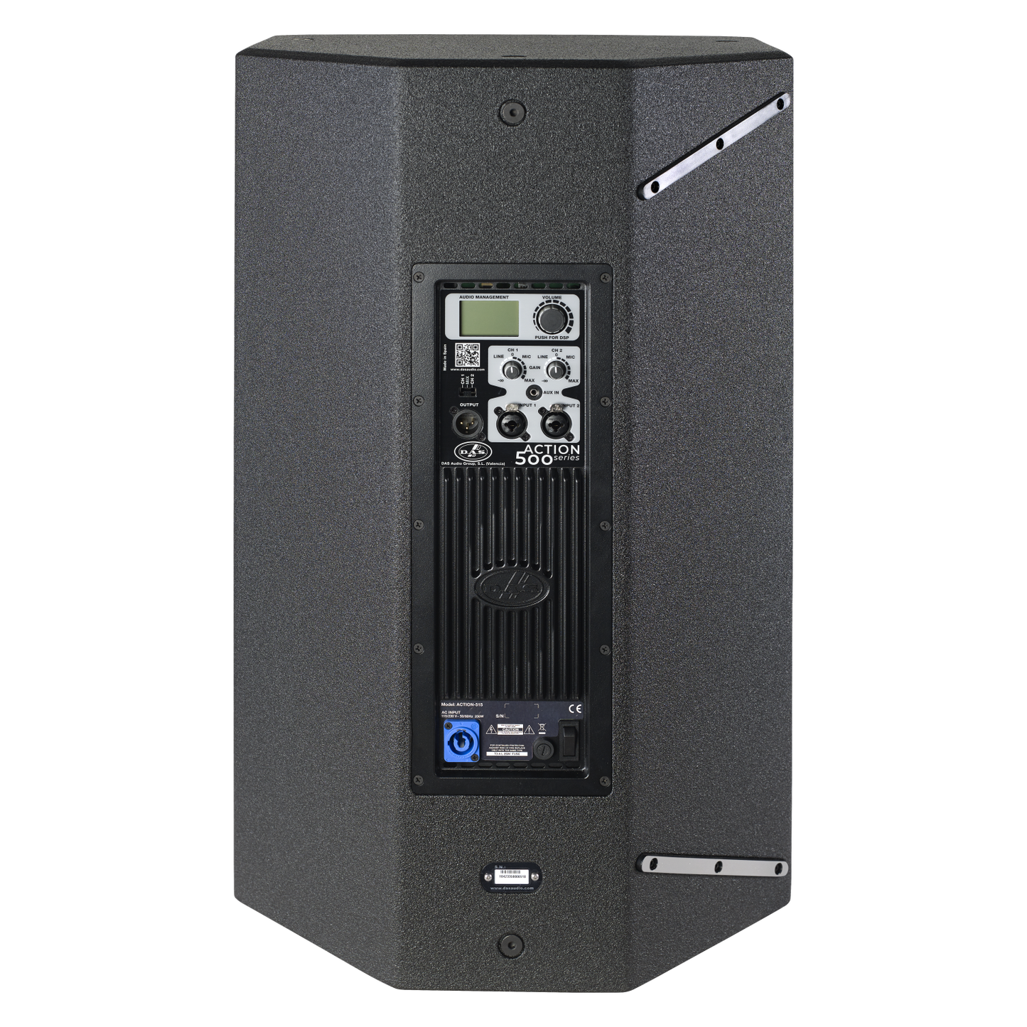 D.A.S. Audio ACTION-515A Two-Way 15" 1000W Powered Portable PA Speaker with DSP Processor