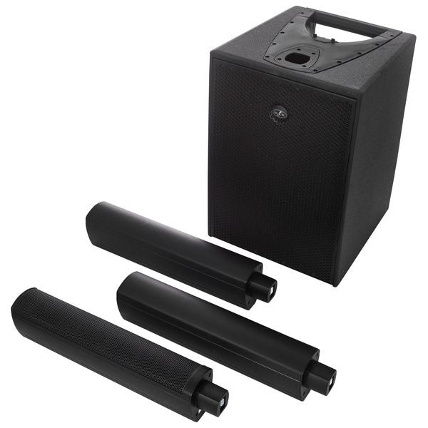 D.A.S. Audio ALTEA-DUO-20A Active 1000W 10" 3-Way Portable Column Loudspeaker System (Black)