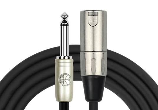 Kirlin 1/4-XLRM Cable 25ft MP-481PR