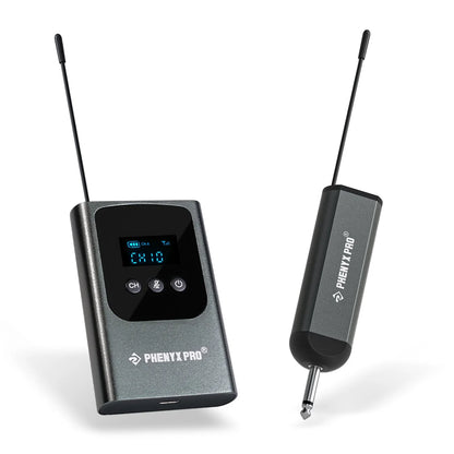 Phenyx Pro PDP-1-1B Single Digital Portable Wireless Microphone System