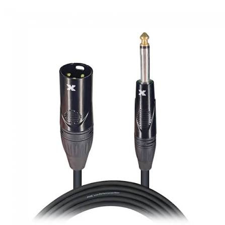 ProX 1/4-XLRM Mono Cable 5ft XC-PXM05