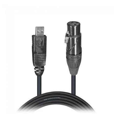 ProX USB-XLRF Cable 10ft XC-USB-XLR10