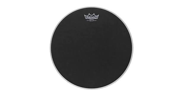 Remo Emperor Black Suede 12”