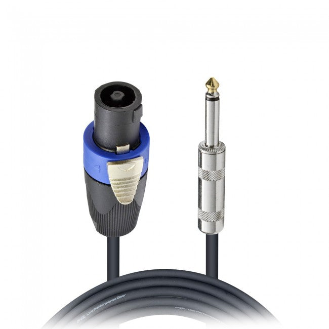 ProX 50 Ft. 12 AWG Speak Twist to 1/4" TS Speaker Cable XC-SQ50
