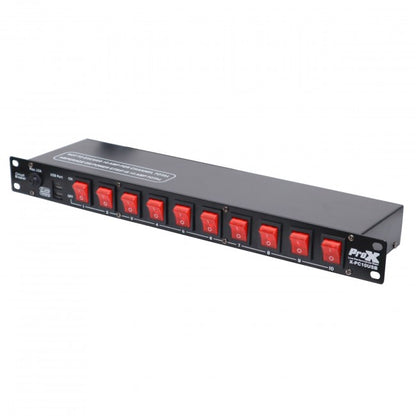ProX Power Center 10-Channel Inputs & Dual USB Ports X-PC10USB