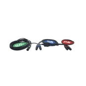 ProX 17FT 1 to 4 Outlet 3PIN DMX CABLE XC-DMX17FT ARM X4