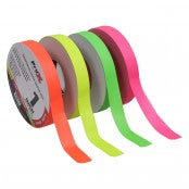ProX 4-Pack 1" 180FT 60YD Multiple-Color Fluorescent Gaffer Tape XGF-160FL4
