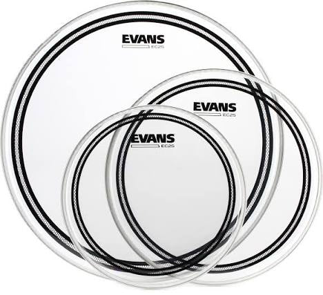 Evans EC2S Clear Rock Pack 10" 12" 16"