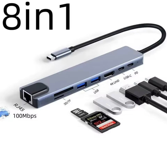 USB-C Docking Station 8 in 1