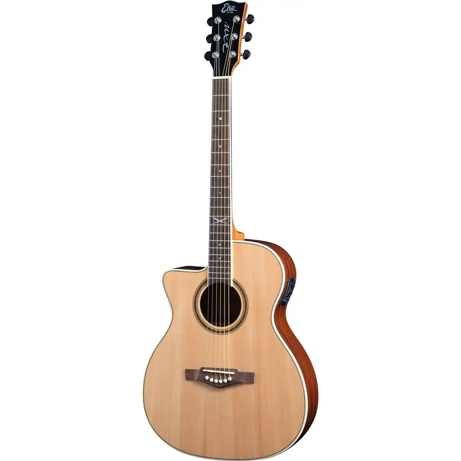 Eko NXT A100ceLHNAT Left Handed Natural Acoustic Guitar