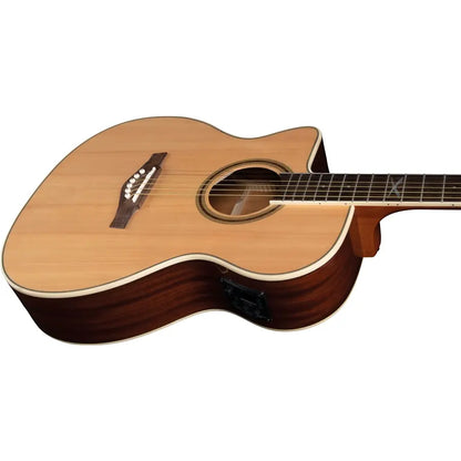 Eko NXT A100ceLHNAT Left Handed Natural Acoustic Guitar
