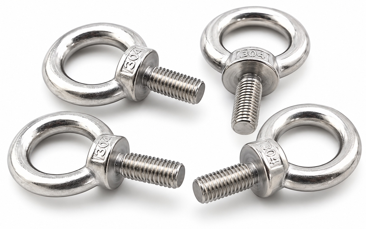 4 Pcs Eye Bolt M10 Stainless Steel Lifting Eye Screws