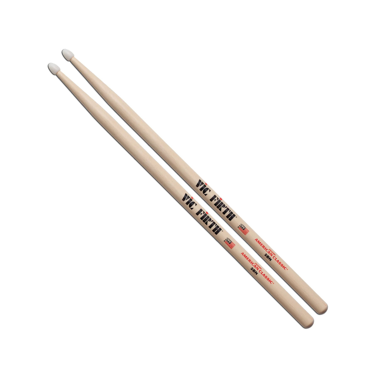 Vic Firth American Classic 5BN Nylon Tip Drumsticks