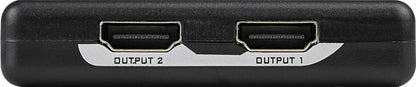 Nippon America HDMI Video Splitter 1 in 2 Out HD-0102-4