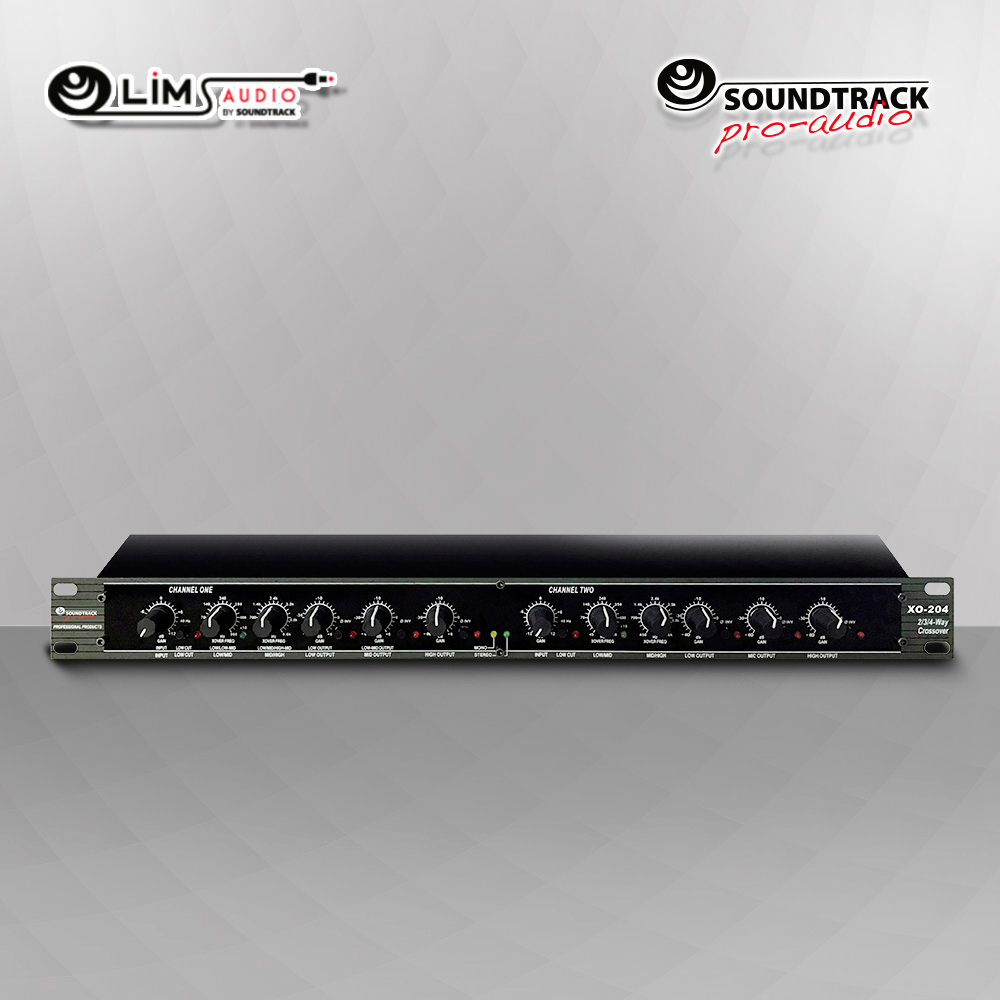 Soundtrack XO-204 Electronic Crossover 2/3/4 way