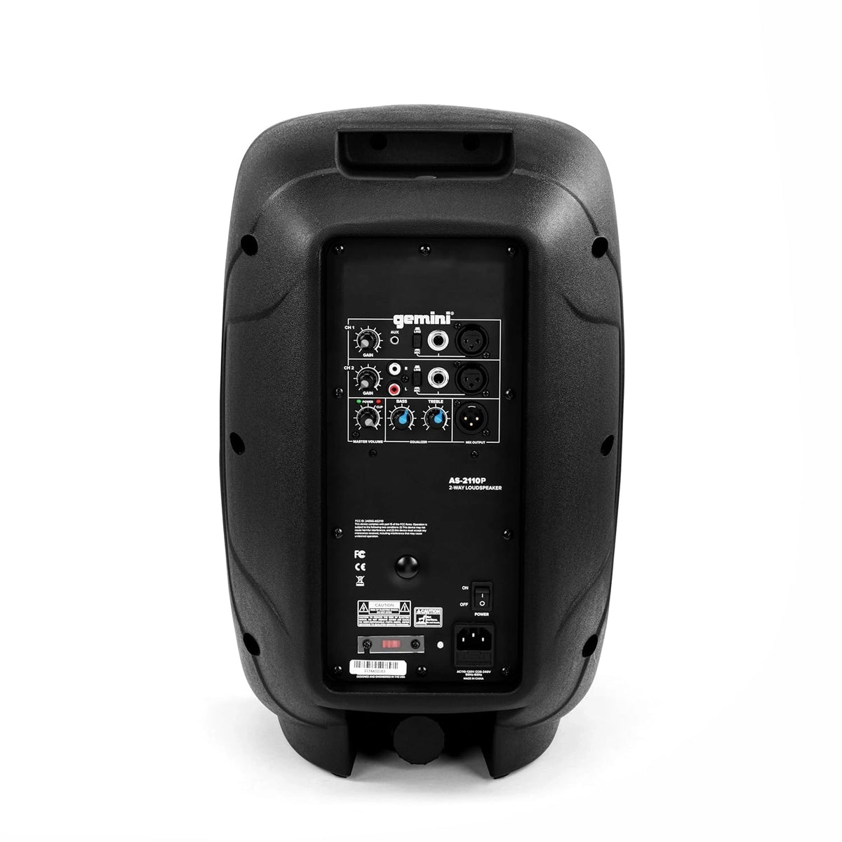 Gemini AS-2110P Active Speaker 10"