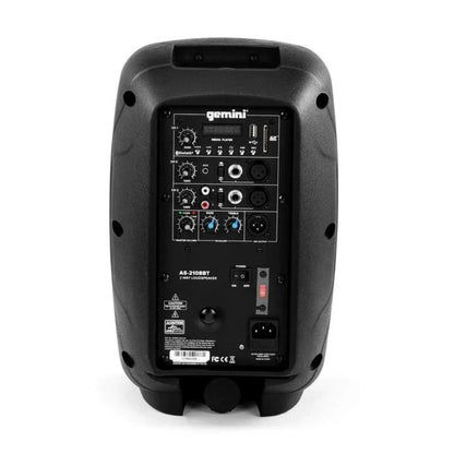Gemini AS-2108BT Active Speaker 8" Bluetooth
