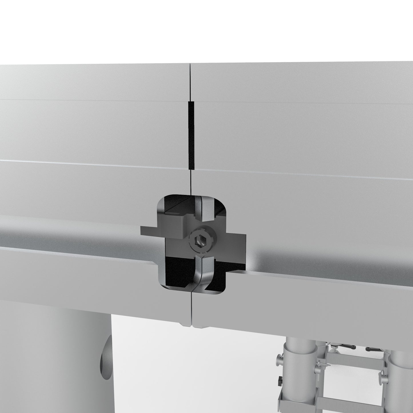 Professional 4 ft x 8 ft Stage Platform with 6 Adjustable Legs 28"–48" Height Modular Event Deck System