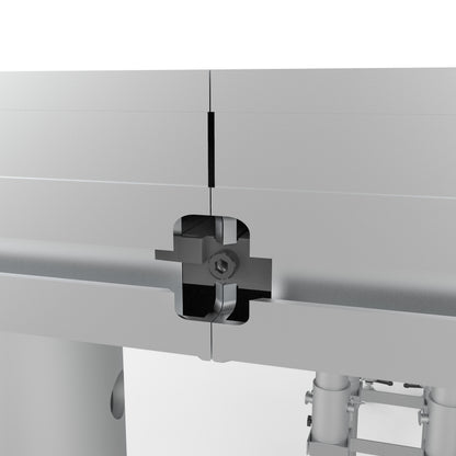 Professional 4 ft x 8 ft Stage Platform with 6 Adjustable Legs 28"–48" Height Modular Event Deck System