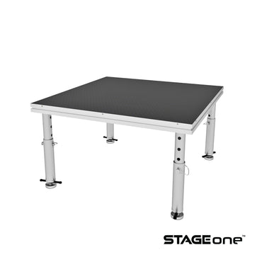 StageOne 4 ft x 4 ft Single Stage Package - Deck w/ Adjustable 16–22 inch Legs