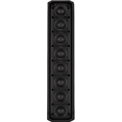 RCF EVOX JMIX8 Active 12" 2-Way 1400W Portable Line Array PA System with 8-Input Mixer (Black)