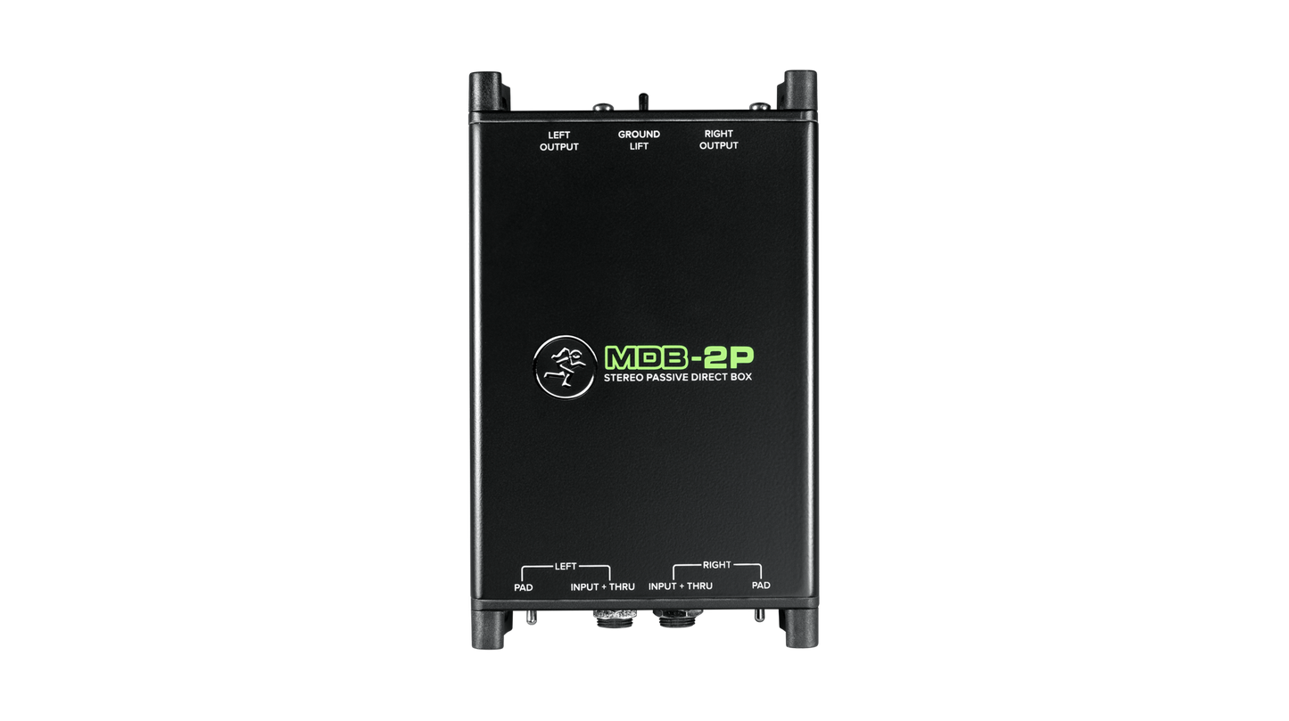 Mackie MDB-2P Stereo Passive Direct Box